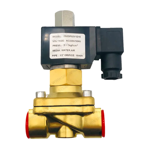 โซลินอยด์วาล์วทองเหลือง ZS2 NO [ Brass Solenoid Valve ]